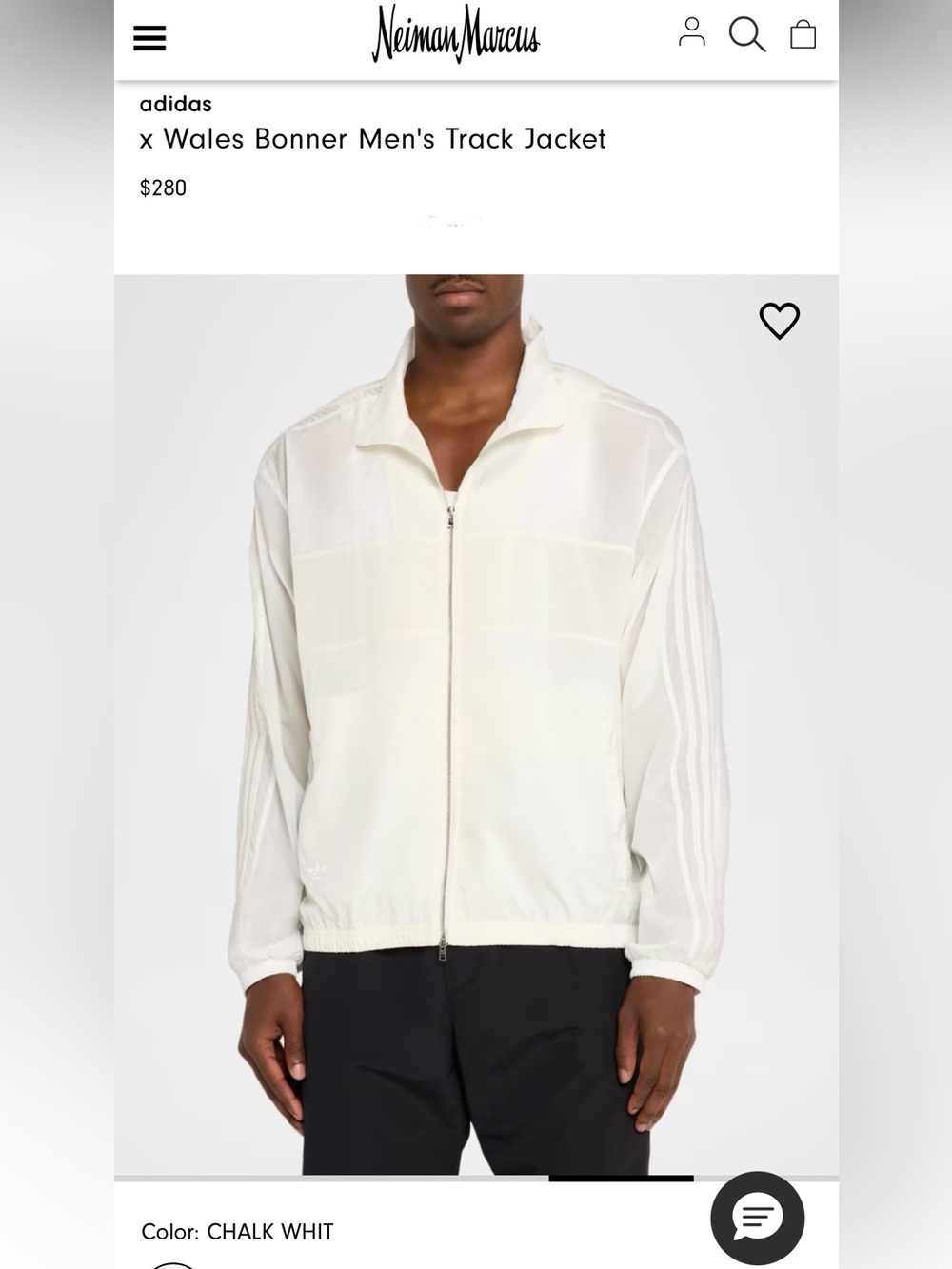 Adidas Originals x Wales Bonner Men's Track Jacket